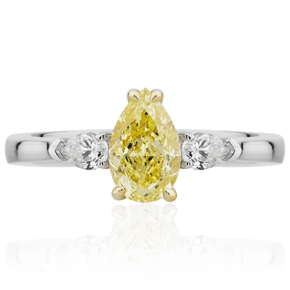 YPV0108-0001_2 1,60 Karat Pırlanta Fancy Yüzük - Görsel 2