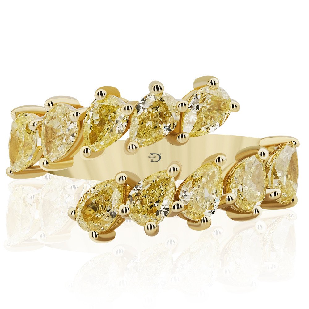 YPV0115-0001 2,18 Karat Pırlanta Fancy Yüzük - Görsel 1