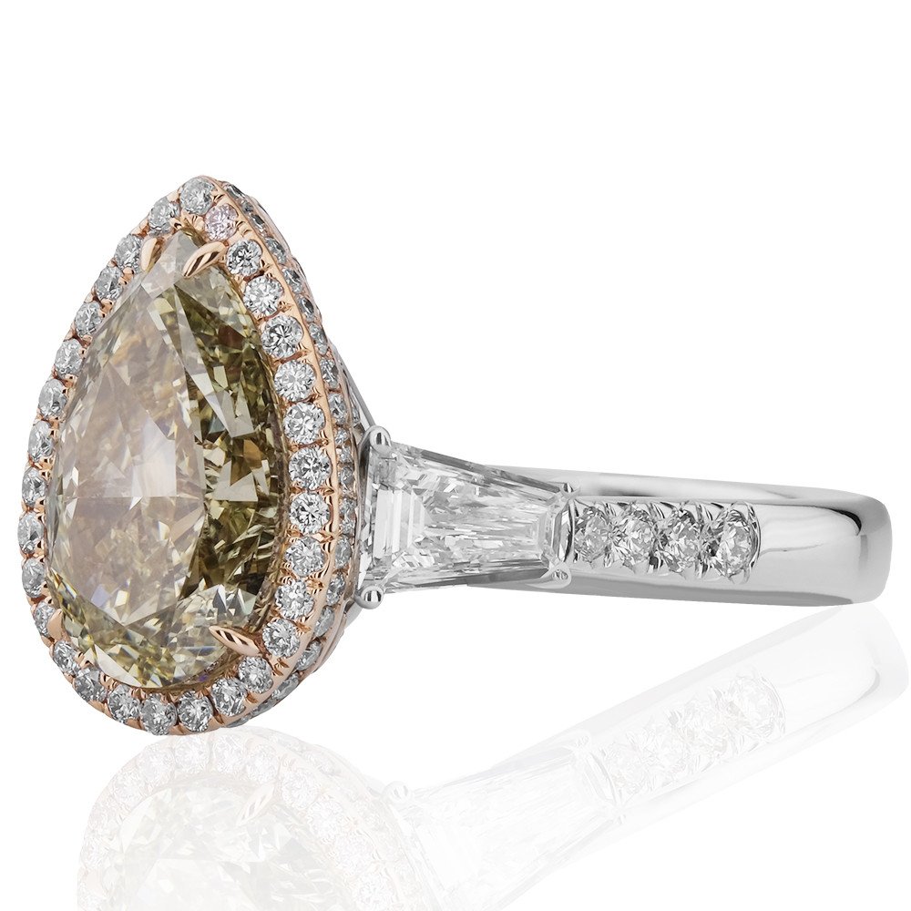 YPV0139-0001_3 4,12 Karat Pırlanta Fancy Yüzük - Görsel 3